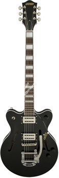 Gretsch G2655T Streamliner Center Block Jr. with Bigsby, Broad'Tron Pickups, Black Электрогитара полуакустическая, цвет черный - фото 73938