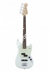 FENDER MUSTANG BASS PJ PF SBL бас-гитара MUSTANG BASS PJ, цвет соник блу, накладка грифа Пао Ферро - фото 74424