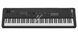 YAMAHA MX88 BK Профессиональный синтезатор, 88 клавиш, 128-голосная полифония, более 1000 тембров, Звуковой процессор MOTIF - фото 74466