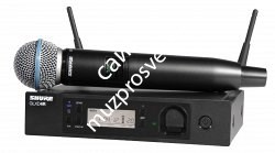 SHURE GLXD24RE/B58 Z2 2.4 GHz цифровая радиосистема GLXD Advanced с капсюлем динамического микрофона BETA 58 - фото 74586