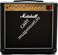 MARSHALL DSL20 COMBO Усилитель гитарный ламповый 20Вт, комбо, динамик Celestion Seventy-80 , 2 канала - фото 74826