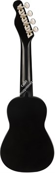 FENDER UKULELE VENICE BLACK укулеле сопрано, цвет черный - фото 74904