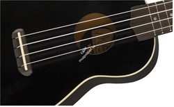 FENDER UKULELE VENICE BLACK укулеле сопрано, цвет черный - фото 74908