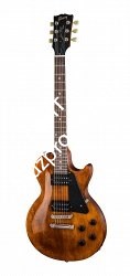 GIBSON LES PAUL FADED 2018 WORN BOURBON электрогитара, цвет коричневый, чехол - фото 75001