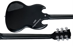 GIBSON SG STANDARD 2018 EBONY электрогитара, цвет черный, кейс - фото 75043