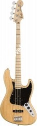 Fender American Original '70s Jazz Bass®, Maple Fingerboard, Natural Бас-гитара с кейсом, цвет натуральный - фото 75518