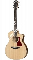 TAYLOR 214ce-K DLX 200 Series Deluxe, гитара электроакустическая, форма корпуса Grand Auditorium, кейс - фото 75525