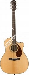 FENDER PM-4CE AUDITORIUM LTD NATURAL электроакустическая, серия Paramount, цвет натуральный - фото 75790