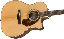 FENDER PM-4CE AUDITORIUM LTD NATURAL электроакустическая, серия Paramount, цвет натуральный - фото 75793