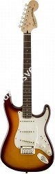 FENDER SQUIER STD STRAT FMT AMB электрогитара, цвет санберст, огненный клен - фото 75917