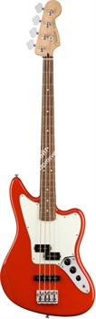 FENDER PLAYER JAGUAR BASS PF SRD Бас-гитара, цвет красный - фото 76433