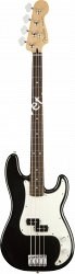 FENDER PLAYER P BASS PF BLK Бас-гитара, цвет черный - фото 76451