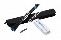 NUVO DooD (Black/Blue) блок-флейта DooD, материал - пластик, цвет - чёрный/голубой, в комплекте - кейс, запасные трости - фото 76495