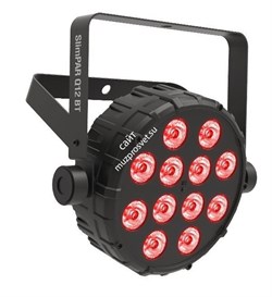 CHAUVET-DJ SlimPar Q12 BT светодиодный прожектор PAR 12х3,5Вт - фото 76525