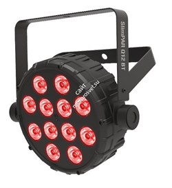 CHAUVET-DJ SlimPar Q12 BT светодиодный прожектор PAR 12х3,5Вт - фото 76526
