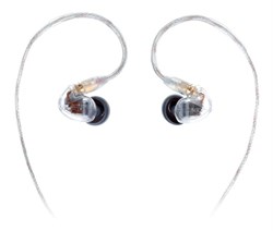 SHURE SE425-CL-EFS наушники внутриканальные (наушники вставные) с двумя драйверами, прозрачные, отсоединяемый кабель - фото 76877