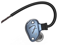 FENDER IEM Nine 1 Gun Metal Blue Внутриканальные наушники, 9,25мм драйвер, 1 HDBA твит, 109дБ, 10Гц-21кГц, синий металлик - фото 77009