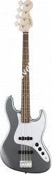 FENDER SQUIER AFFINITY JAZZ BASS LRL SLS бас-гитара Jazz Bass, накладка лаурэль, цвет серебристый - фото 77068