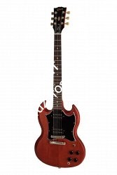 GIBSON 2019 SG Standard Tribute Vintage Cherry Satin электрогитара, цвет вишневый в комплекте кейс - фото 77145