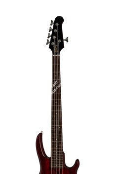 GIBSON 2019 EB Bass 5 String Wine Red Satin бас-гитара, цвет красный в комплекте чехол - фото 77214