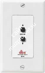 DBX ZC-6 Настенный двухклавишный программируемый зонный регулятор громкости для серии ZonePro - фото 78090