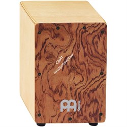 MEINL SCAJ1NT-BU мини-кахон, корпус из балтийской березы, фронтальная панель из бубинги - фото 78335