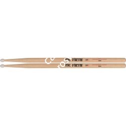VIC FIRTH AMERICAN CLASSIC® NYLON TIP 2BN барабанные палочки, тип 2B с нейлоновым наконечником, орех, длина 16 1/4', диаметр 0,6 - фото 78459