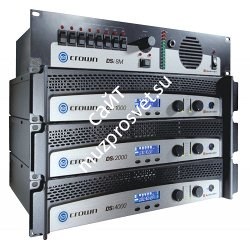 Crown DSi 2000 усилитель c DSP. Стерео:1000 Вт/2 Ом, 800 Вт/4 Ом, 475 Вт/8 Ом Мост: 2000Вт/4Ом - фото 78885