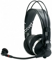 AKG HSC171 закрытая гарнитура: наушники K171 с конденсаторным микрофоном (провод заказывается отдельно) - фото 79344