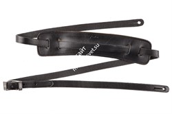 FENDER Vintage-Style Distressed Leather Strap, Black Ремень для гитары/бас-гитары - фото 80339