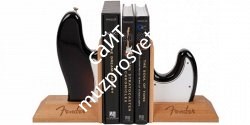 FENDER Bass Body Bookends, Black Подставка для книг - фото 80508