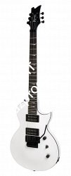KRAMER ASSAULT 220 W/BLACK BINDING & PEARLOID INLAYS FR ALPINE WHITE электрогитара, цвет белый - фото 81373