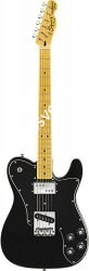 FENDER SQUIER VINTAGE MODIFIED TELECASTER CUSTOM MN BLACK электрогитара, цвет чёрный - фото 81436