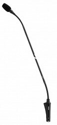 SHURE CVG18-B/C конденсаторный кардиоидный микрофон на гибком держателе, встроенный преамп, черный, длина 45 см. - фото 81685