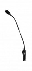 SHURE CVG12S-B/C конденсаторный кардиоидный микрофон на гибком держателе с выключателем, встроенный преамп, черный, длина 30 см. - фото 81686