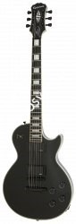 EPIPHONE LTD MATT HEAFY SIGNATURE LES PAUL CUSTOM EBONY электрогитара, цвет чёрный - фото 81841