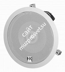 HK AUDIO IL 60 CTC Потолочная акустическая система (6' + 1' коаксиал.), 80 Вт прогр, 40 Вт RMS, 8 Ом, транс 100 В, цвет белый - фото 82148