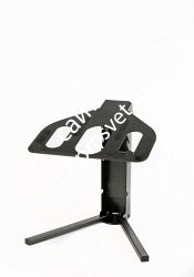 QUIK LOK LPH005 настольная подставка для ноутбука, выс 33,5 см, платформа 30Х30 см, регулируемый угол, складная, чёрная - фото 82354