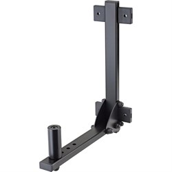 K&M 24140-000-55 настенный кронштейн для АС, 35х85 мм, нагрузка до 35 кг, сталь, чёрный - фото 82419