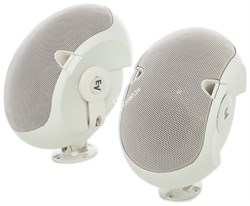 Electro-Voice EVID 4.2TW корпусной громкоговоритель 2x4'/1', 7,5/15/30W, 100V, in/outdoor, цвет белый, ЦЕНА ЗА ПАРУ - фото 82548