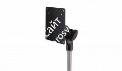 K&M 19685-300-55 адаптер для установки LED/LCD экрана с пом. крепления VESA75 / VESA100, на микрофонную стойку 3/8' - фото 83459