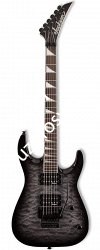 JACKSON JS SERIES DINKY™ ARCH TOP JS32Q электрогитара, цвет черный прозрачный - фото 83478