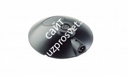 K&M 29376-000-55 настольная подставка для микрофона gooseneck, без кнопок, 2 разъёма XLR - фото 83495
