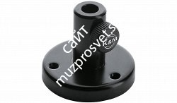 K&M 23855-000-55 фланец (основание) для пантографов 23850 и 23860, сталь, чёрный - фото 83692