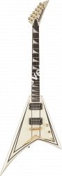 JACKSON PRO SERIES RRT-3 IVORY W/ BLACK PINSTRIPES электрогитара цвет белый с черными линиями - фото 83854