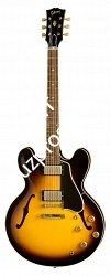 GIBSON CUSTOM 1959 ES-335 DOT PLAIN VINTAGE SUNBURST полуакустическая электрогитара с кейсом, цвет санбёрст - фото 84172