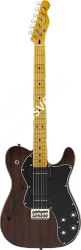 FENDER MODERN PLAYER TELECASTER THINLINE DELUXE электрогитара, цвет Transparent Black - фото 84419