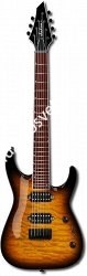 JACKSON JS32-7Q DINKY Tobacco Burst семиструнная электрогитара, цвет Tobacco Burst - фото 84534