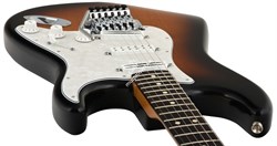 FENDER DAVE MURRAY STRATOCASTER RW 2-Color Sunburst электрогитара, цвет санберст - фото 84544