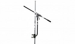 K&M 24010-314-55 дополнительное телескопическое звено-держатель к микрофонной стойке, длина 340 мм, сталь, черное - фото 84719